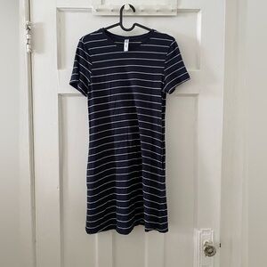 Striped dress t shirt